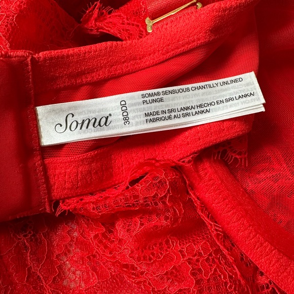 SOMA Sensuous Chantilly Unlined Plunge - Picture 4 of 4